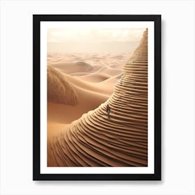 Dune Fan Art Layers Art Print