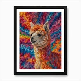 Llama 5 Art Print