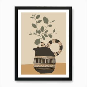 Plant In A Pot 2 Art Print