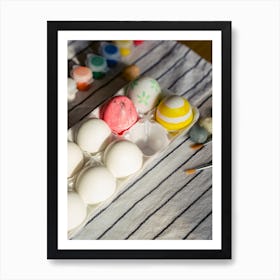 Easter Eggs 502 Art Print