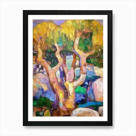 Tree Mallorca Spain Art Print