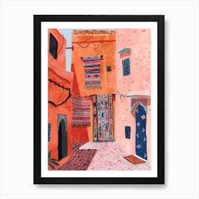 Marrakech Street Art Print