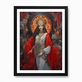 The Queen Art Print