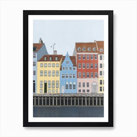 Copenhagen Art Print