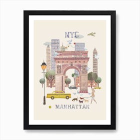 Manhattan Art Print