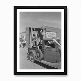 Untitled Photo, Possibly Related To The Fourth Of July Parade At Vale, Oregon By Russell Lee Art Print