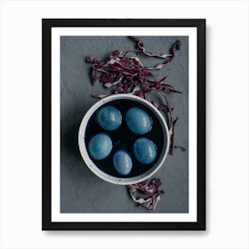 Blue Eggs 5 Art Print