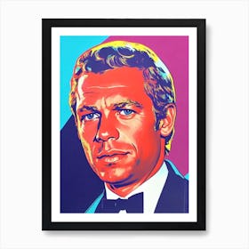 Steve Mcqueen Pop Movies Art Movies Art Print