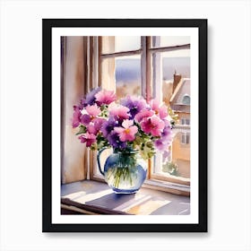 Flowers In A Vase Art Print