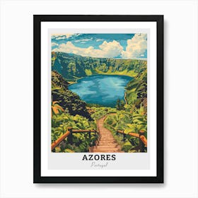 Azores Travel Art Print