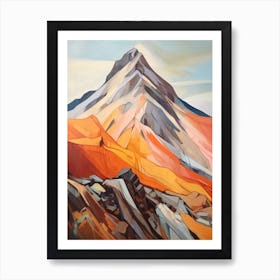 Carnedd Llewelyn Wales 2 Mountain Painting Art Print