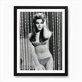 Ann Margret Stars As Burlesque Dancer In The 1966 Film The Swinger Art Print