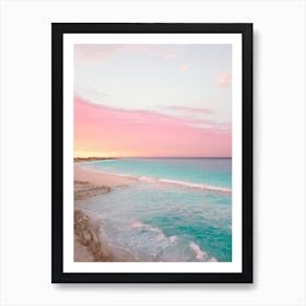 Flamingo Bay, Aruba Pink Photography 1 Art Print