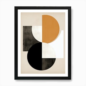 Symphony Of Noir Bauhaus Art Print