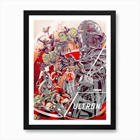 Avengers Film & Movie Art Print