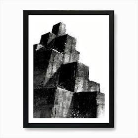 Tower Of Bricks Art Print