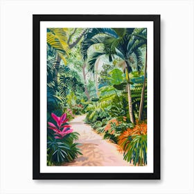 Kew Gardens London Parks Garden 12 Painting Art Print