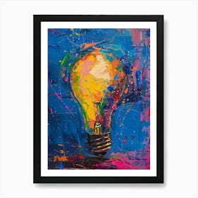 Light Bulb 7 Art Print