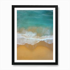 Beach - Beach Stock Videos & Royalty-Free Footage 12 Art Print