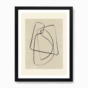 Pencil Scribble 8 Art Print