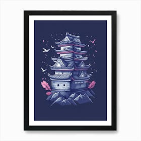 Japanese Castle 1 Art Print