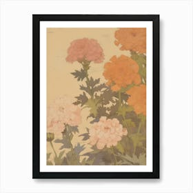 Artistic Floral 4 Art Print