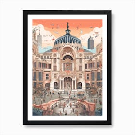 Palacio De Bellas Artes, Mexico City Art Print