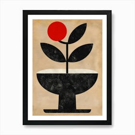 Flower In A Pot 1 Art Print