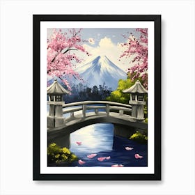 Asian Bridge Art Print