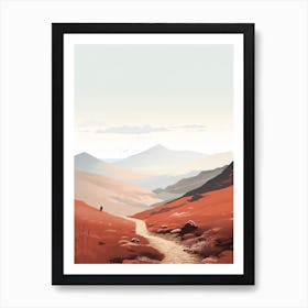 The Pennine Way Scotland 2 Hiking Trail Landscape Art Print