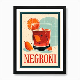 Negroni 2 Art Print