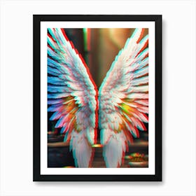 Angel Wings 5 Art Print