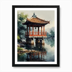 Chinese Pagoda 28 Art Print