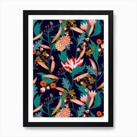 Eastern Delight Night Art Print