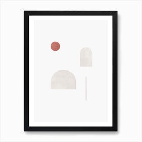 Abstract Geometric 6 Art Print