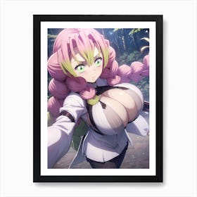 Demon Slayer Mitsuri Kanroji (228) 1 Art Print