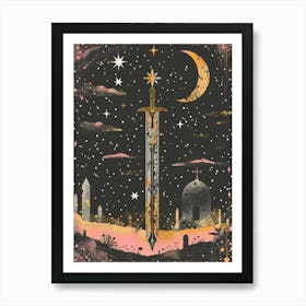 Sword Of Destiny Art Print