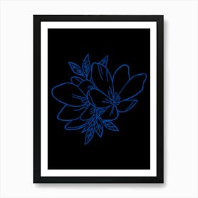 Magnolia Flower 1 Art Print