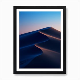 Sand Dunes Art Print