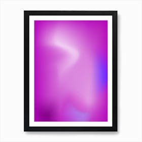 Y2k Purple Gradient Art Print