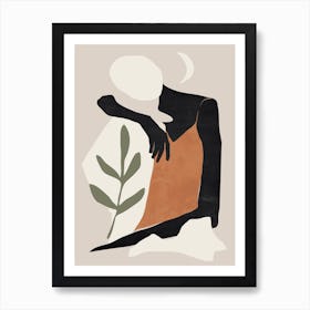 Abstract Figure Art Print