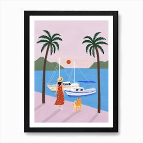 Turkey Travel Fethiye Art Print