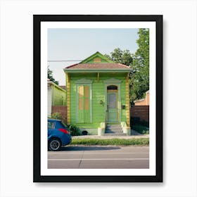 New Orleans Architecture XII on Film Art Print