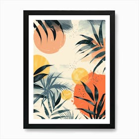 A Beautiful Illustration of Boho style 1 Art Print