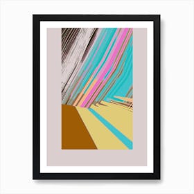 Miami Abstraction Art Print