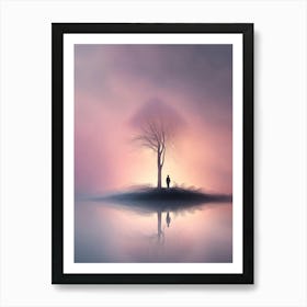 Lone Tree 3 Art Print