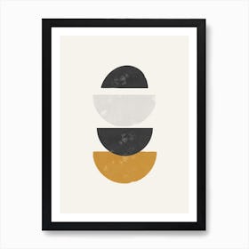 Geometric Abstract No514b Art Print