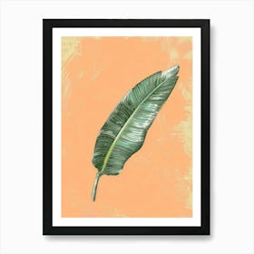 Banana Leaf 25 Art Print