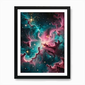 Nebula Art Print