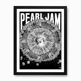 Pearl Jam 1 Art Print